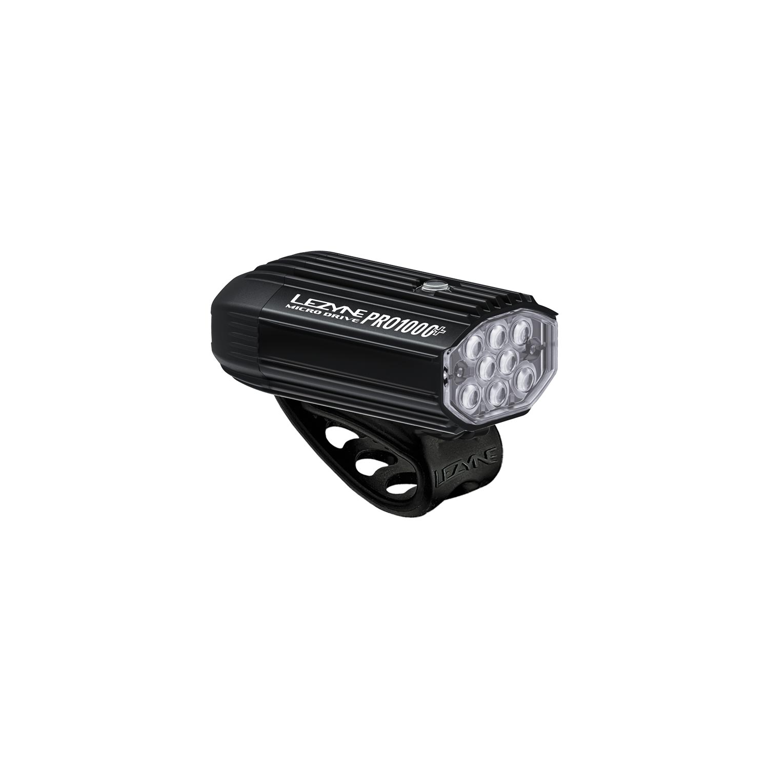 Ribble Cycles LEZYNE Lezyne Micro Drive Pro 1000+ Front - Black