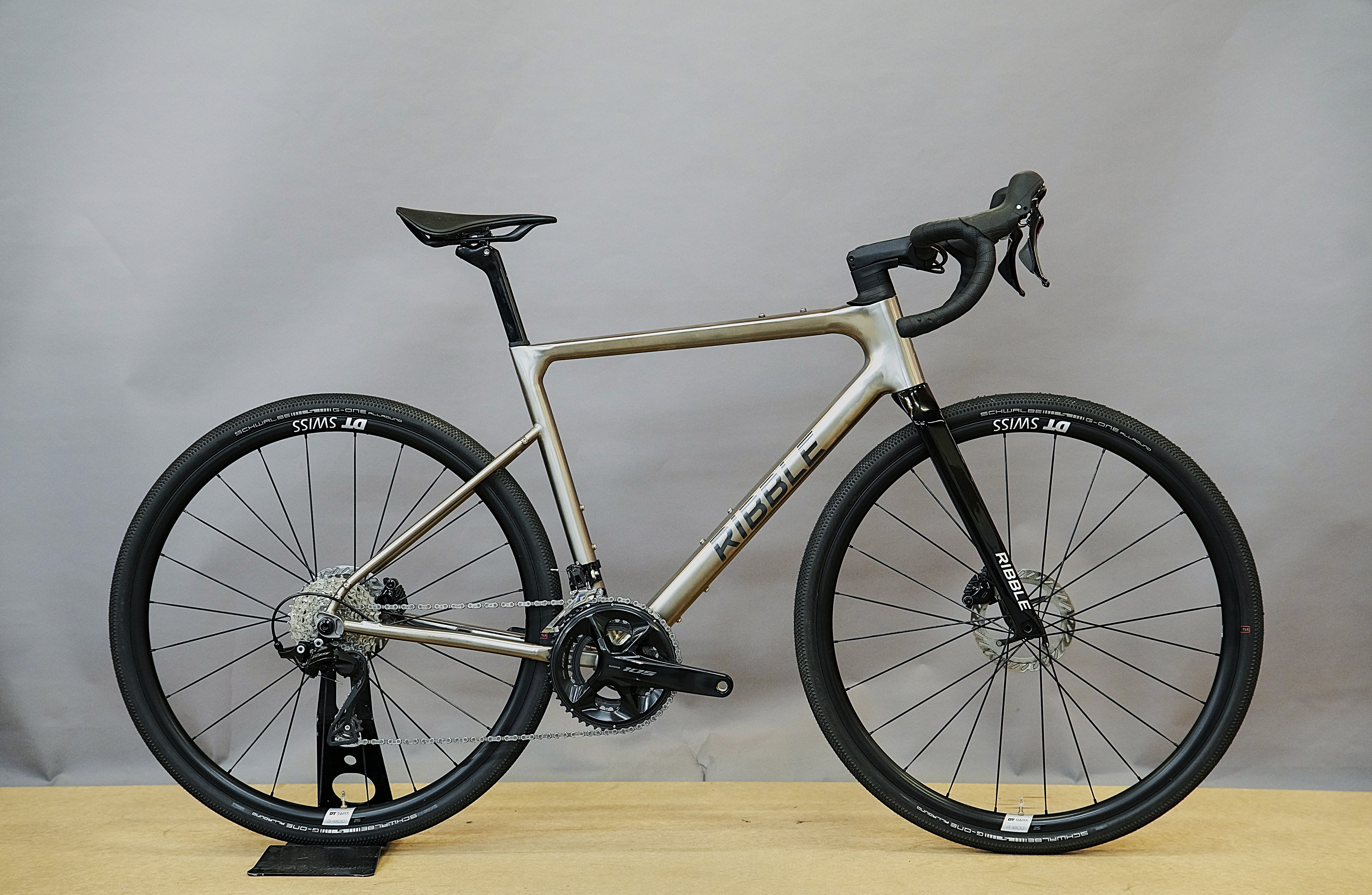 Ribble Cycles Ribble CGR Ti-X - Shimano 105 - Large | Buy Direct, Ride to Work, Customisable Specifications, Warranty & initial 30-day home test ride.