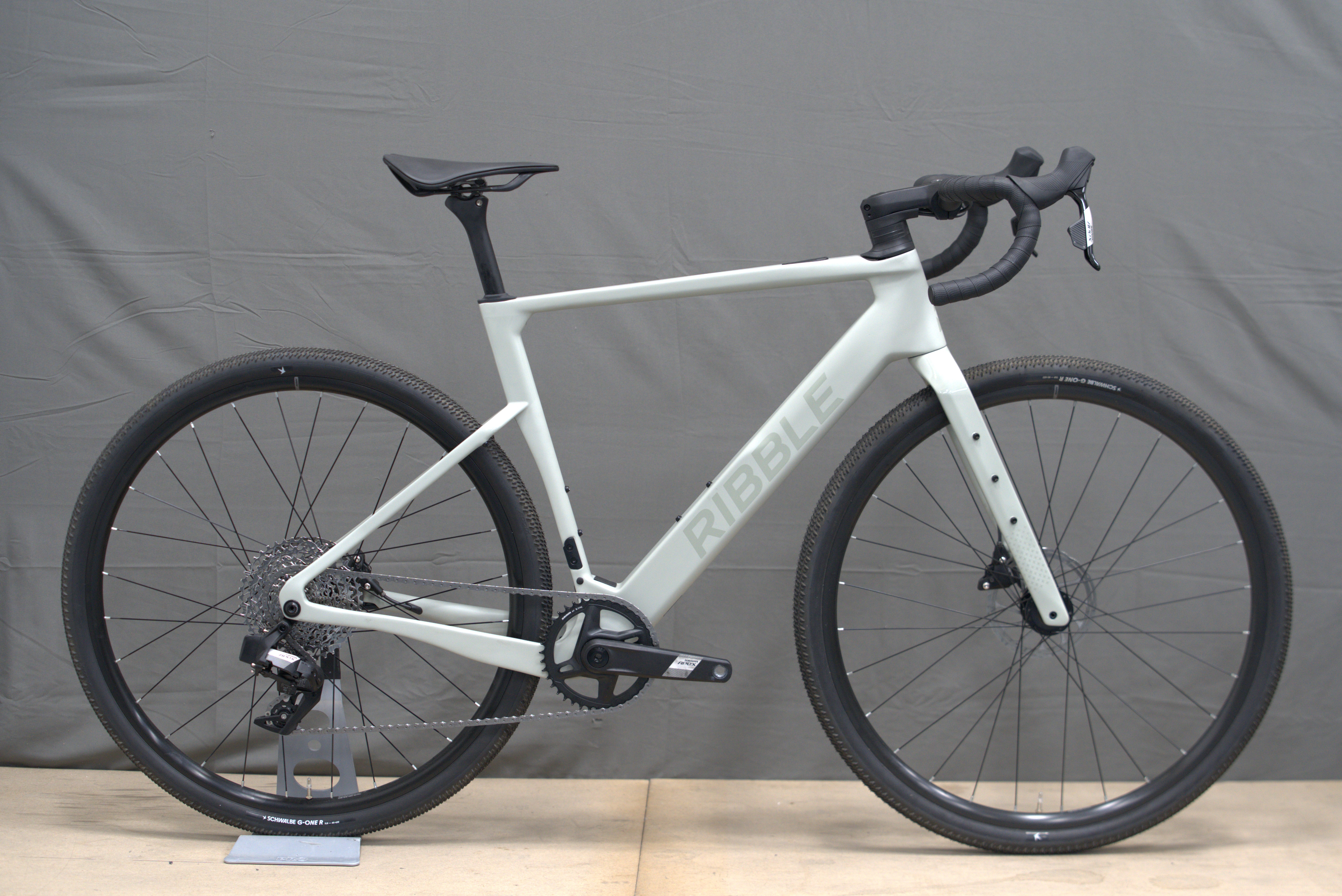 Image of Ribble Allgrit E Carbon-X Apex XPLR AXS - Outlet Carbon Gravel Electric Bike - Medium