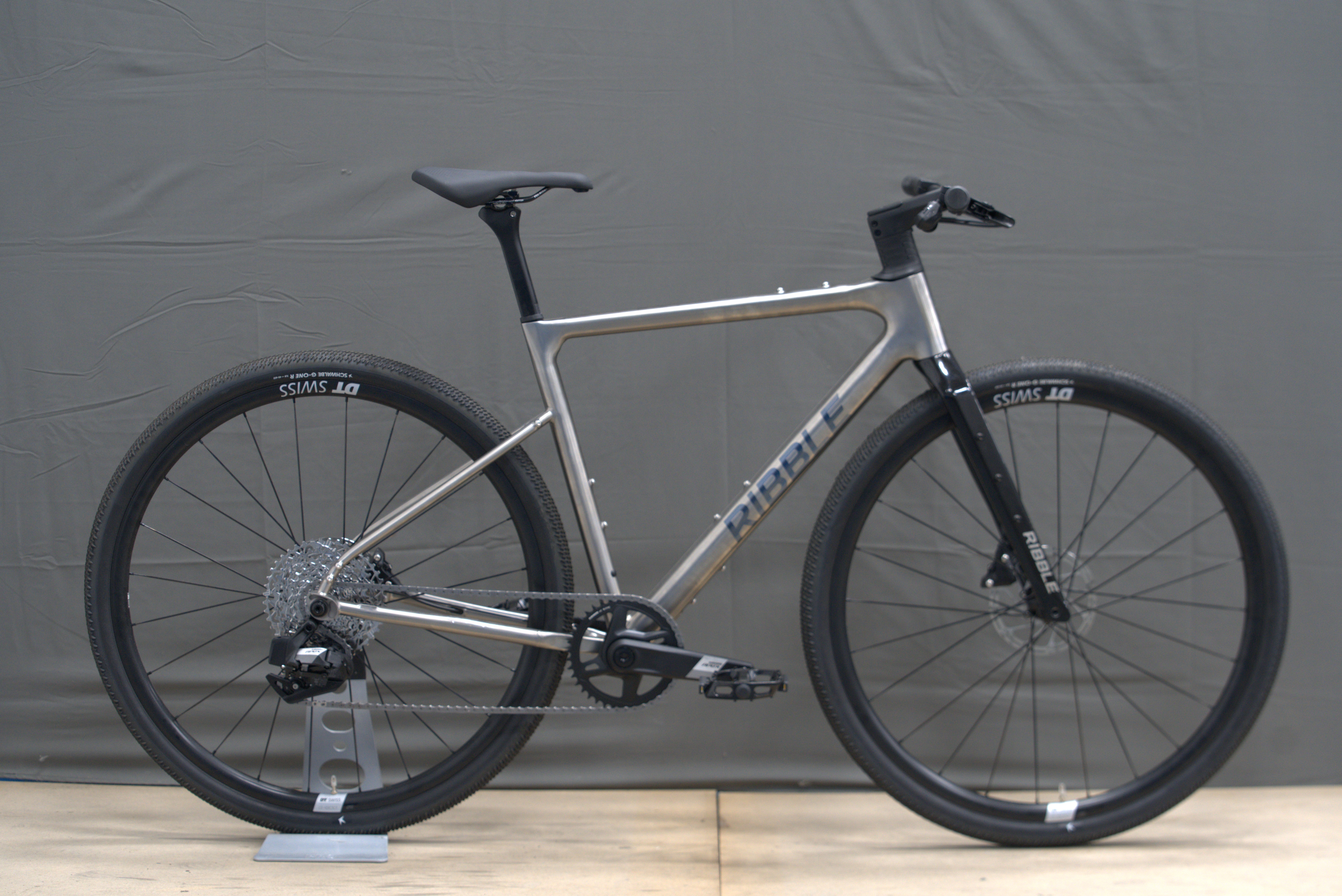 Ribble Cycles Ribble Allgrit Ti-X Sportfit - Sram Apex XPLR AXS - Small | Buy Direct, Ride to Work, Customisable Specifications, Warranty & initial 30-day home test ride.
