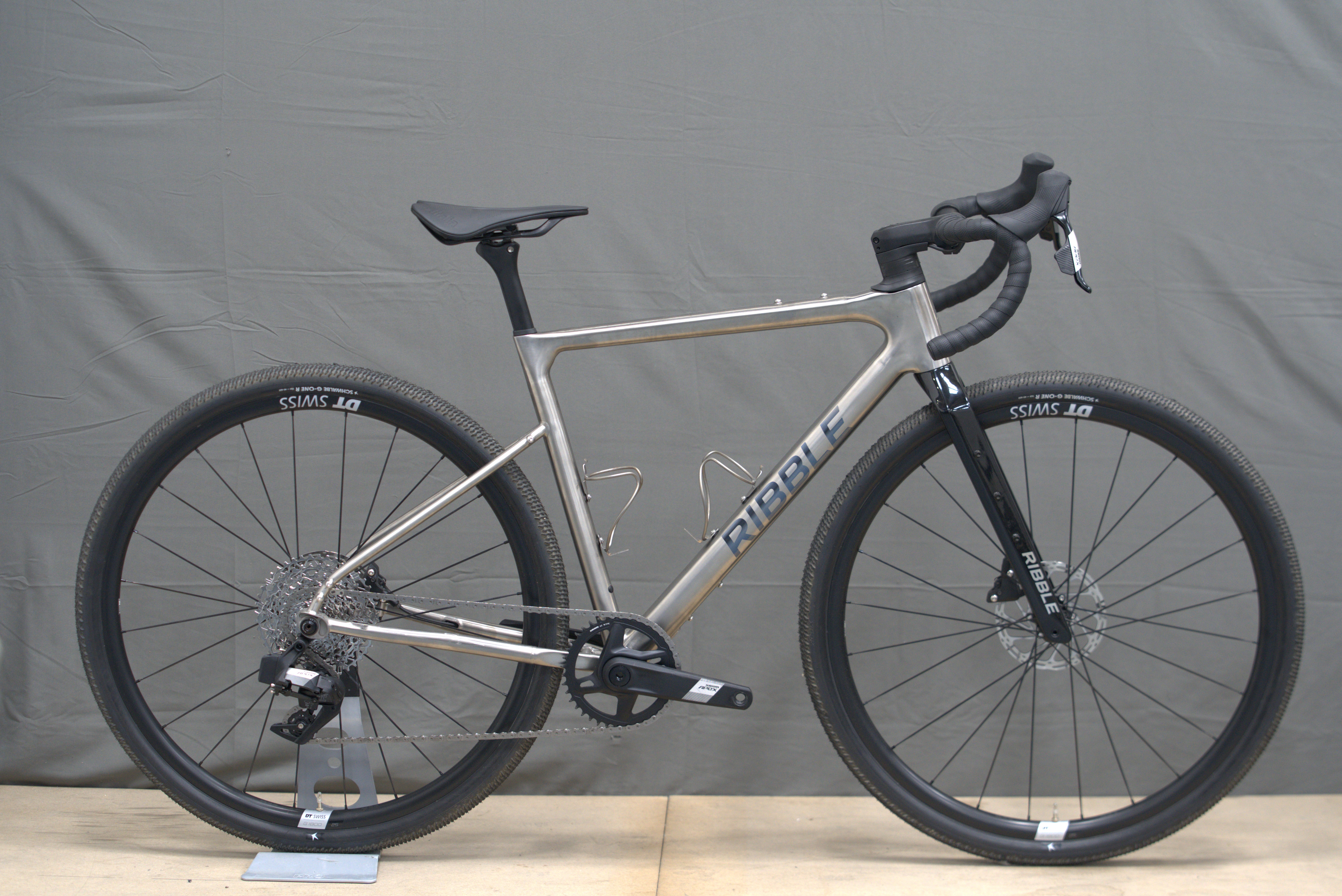 Image of Ribble Allgrit Ti-X Apex XPLR AXS - Outlet Titanium Gravel Bike - Small
