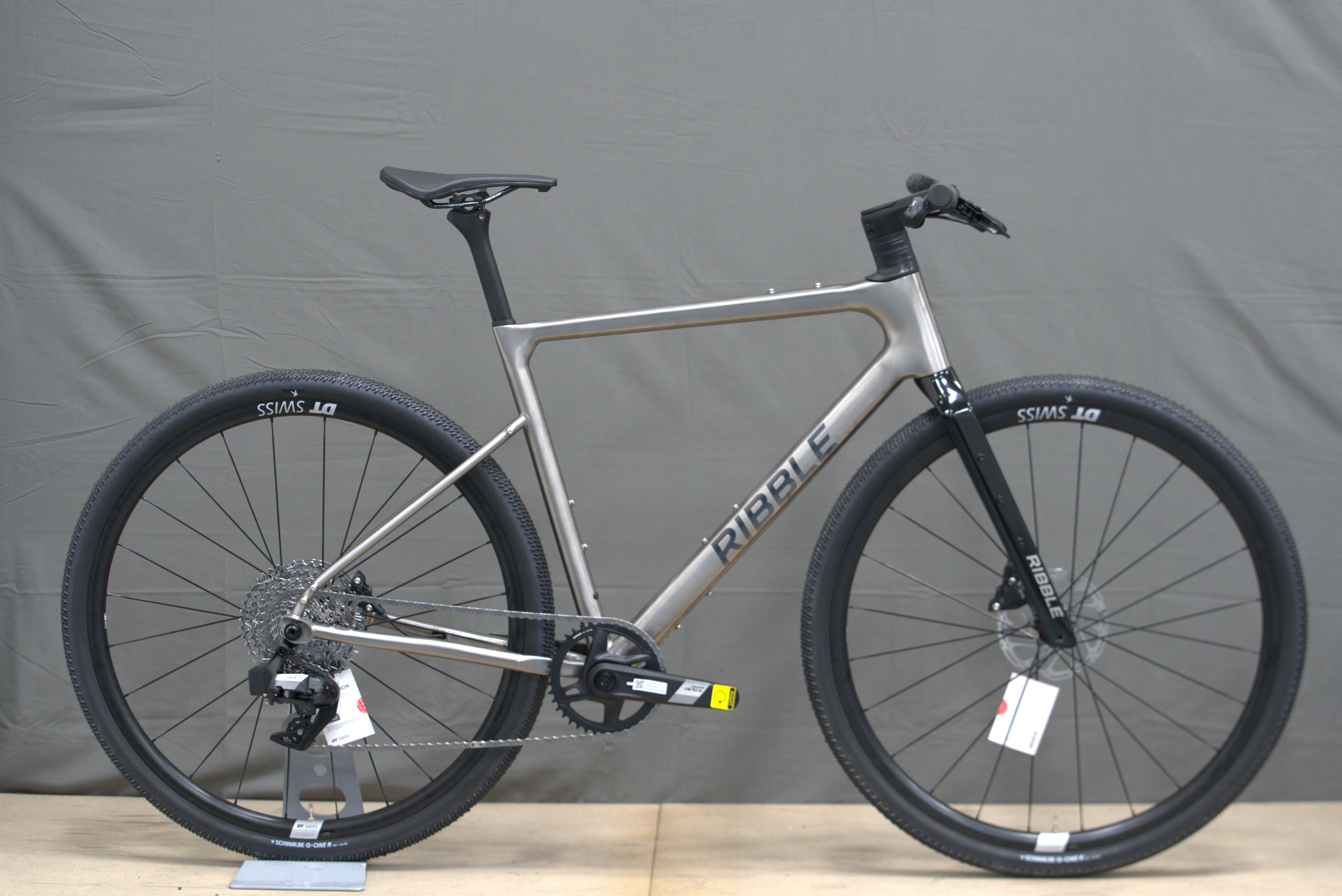 Image of Ribble Allgrit Ti-X Apex XPLR AXS - Outlet Titanium Gravel Bike - Medium