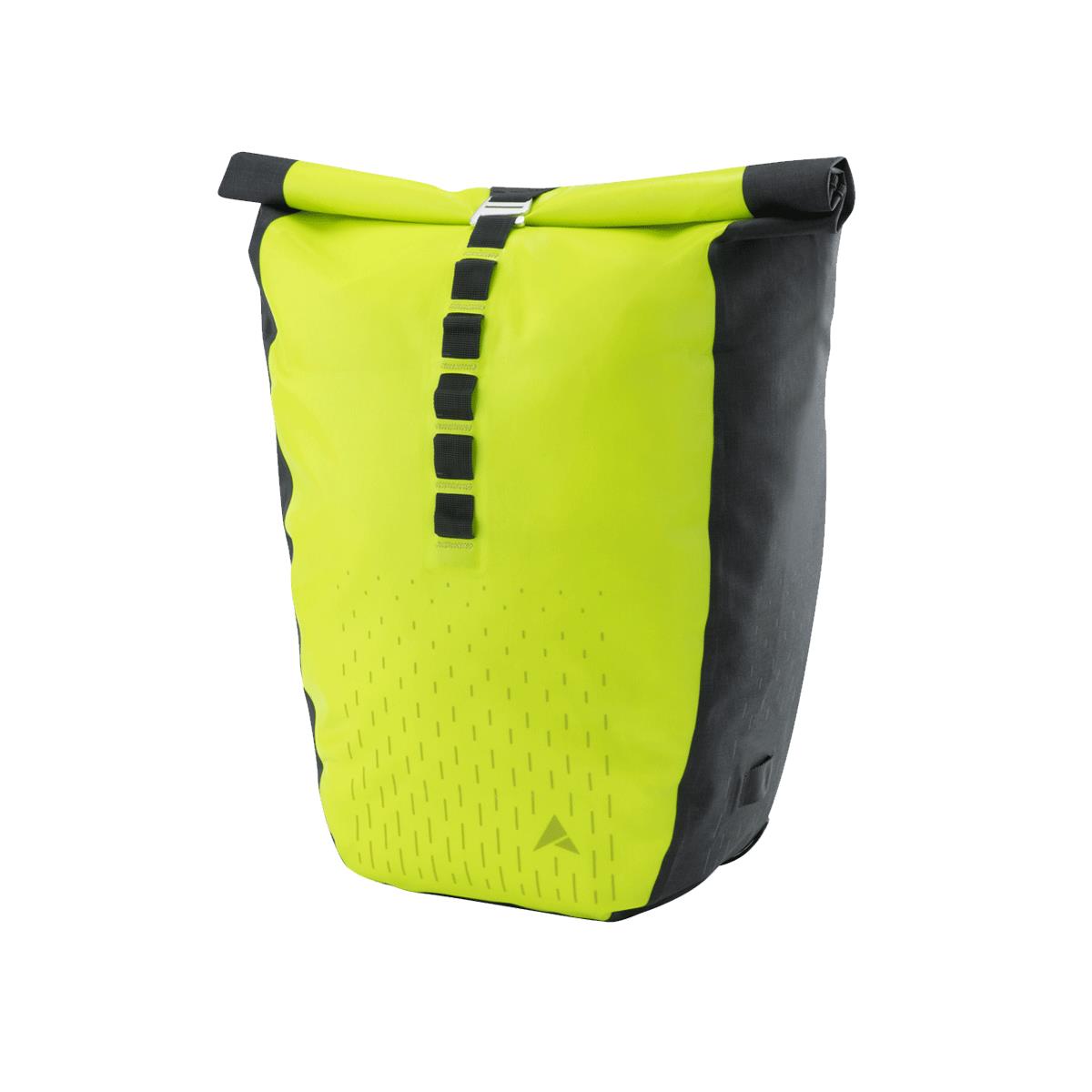 Image of Altura Thunderstorm City Waterproof Cycling Pannier 20L - Yellow/Black