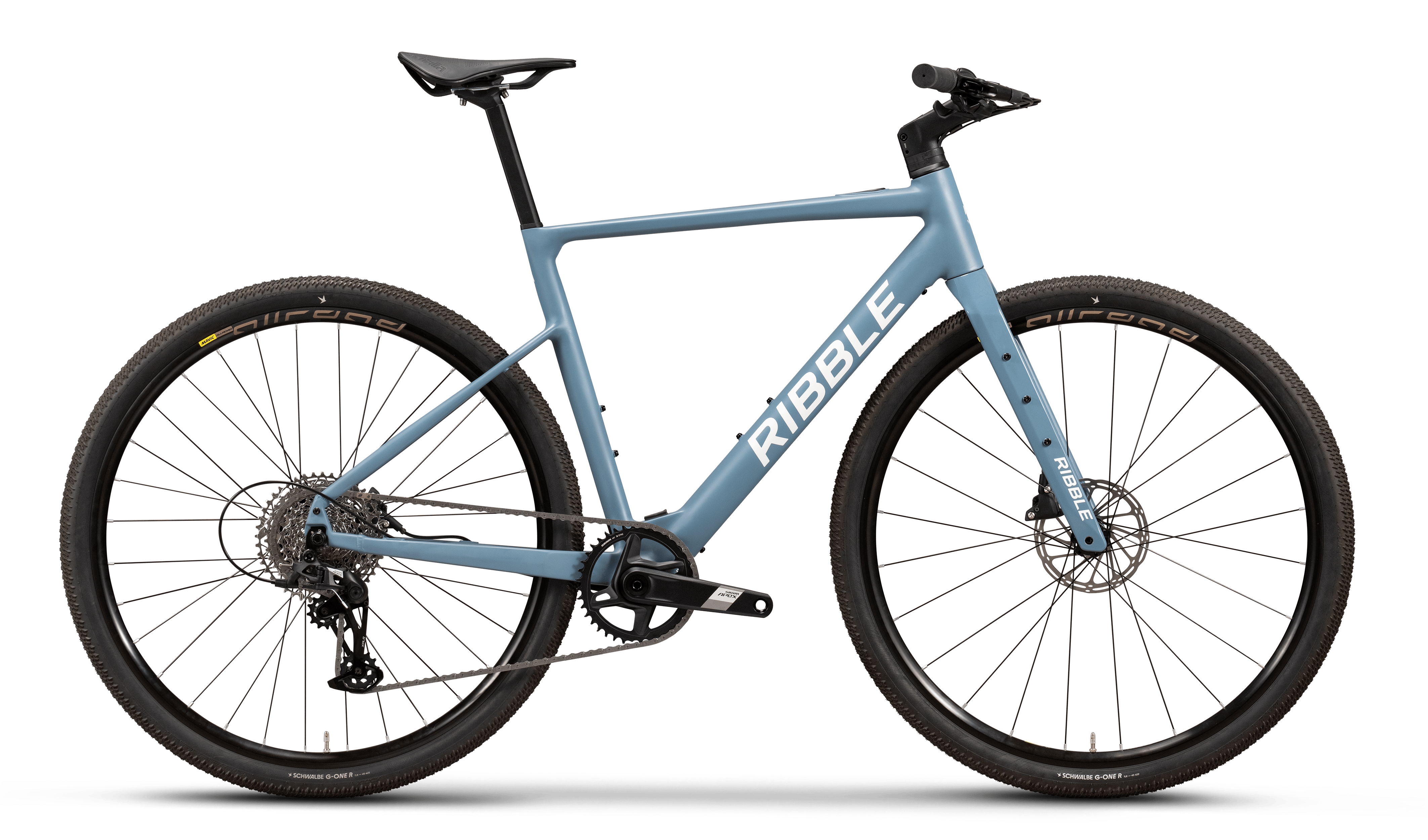 Ribble ALLGRIT E AL SPORTFIT Apex XPLR - Air Force Blue | Ribble