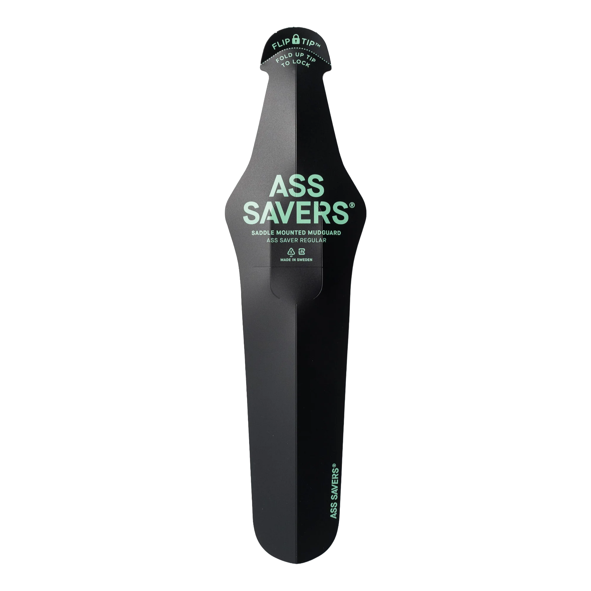 Image of Ass Savers Regular Rear Mudguard Black