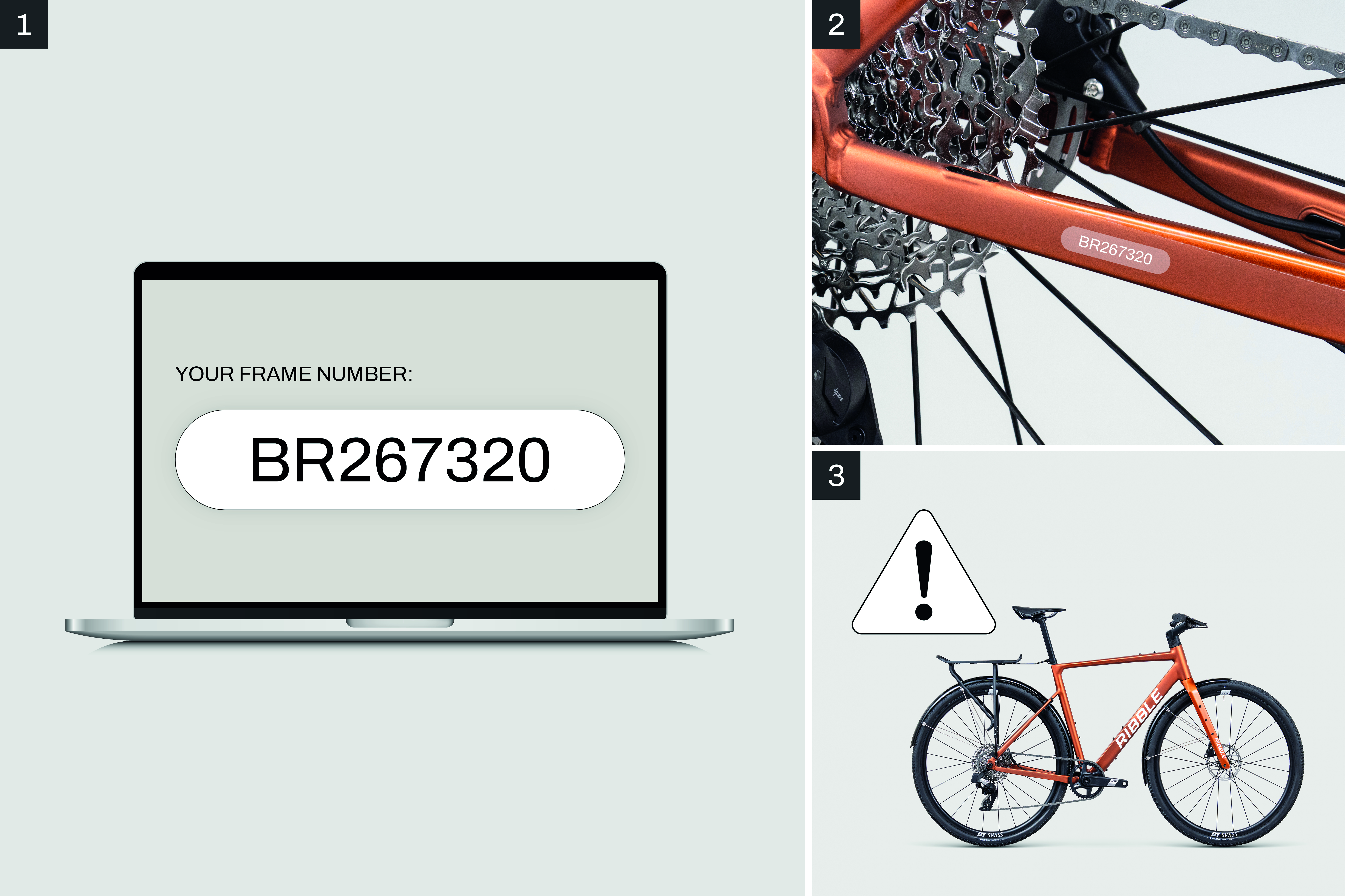 Image of Bike Register UV Covert Kit