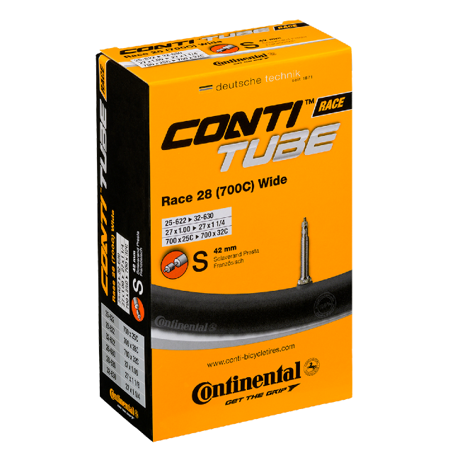 Ribble Cycles Continental Race 28 Wide Tube Presta 700x25/32 SV42mm