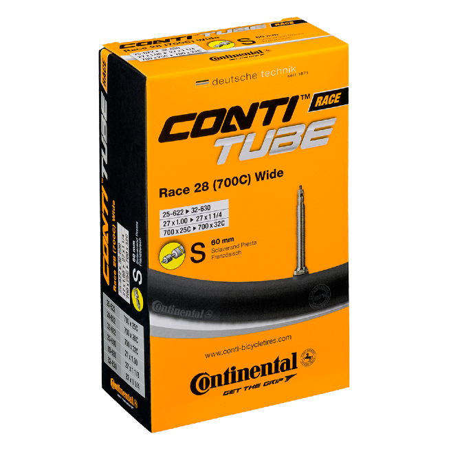 Ribble Cycles Continental Race 28 Wide Tube 700x25/32 LV60mm