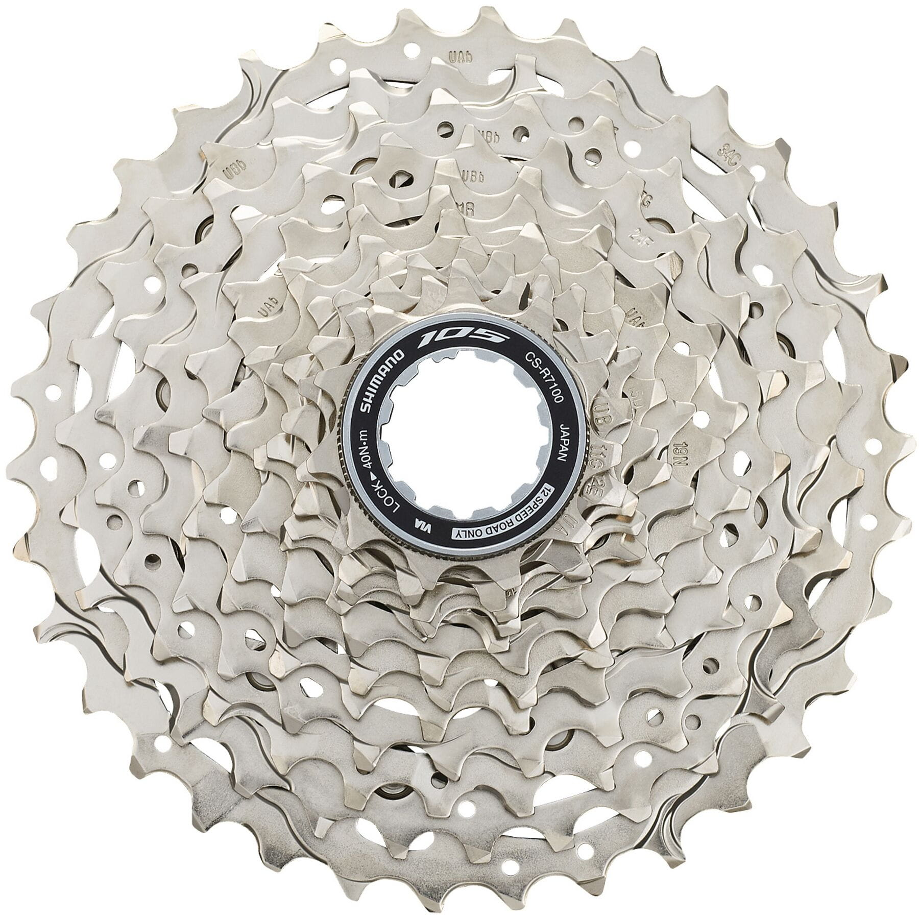 Shimano CS-R7101 105 12-Spd Cassette 11-34T