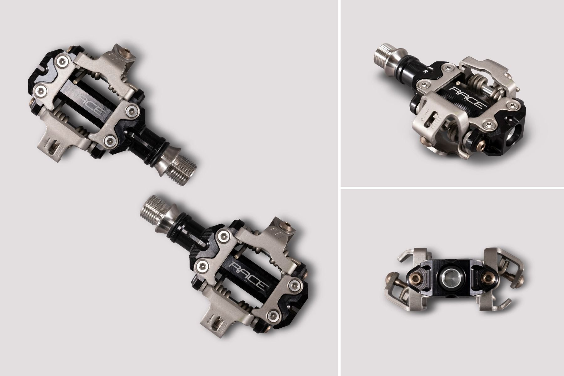 Wellgo W01 Titanio Pedali Wellgo W01 Titanio COPPIA PEDALI MOUNTAIN BIKE  ATTACCO