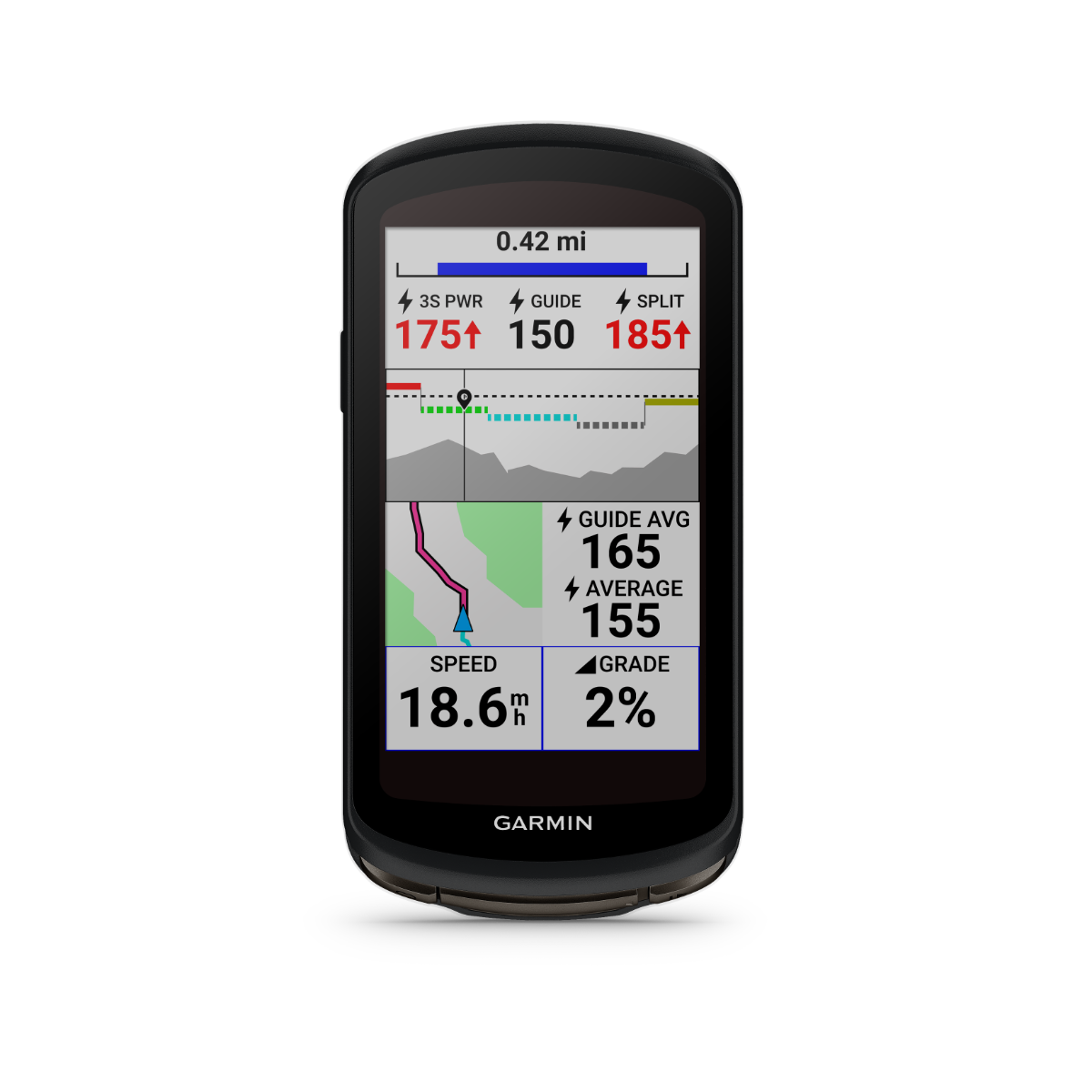 Image of Garmin Edge 1040 Solar GPS Bike Computer