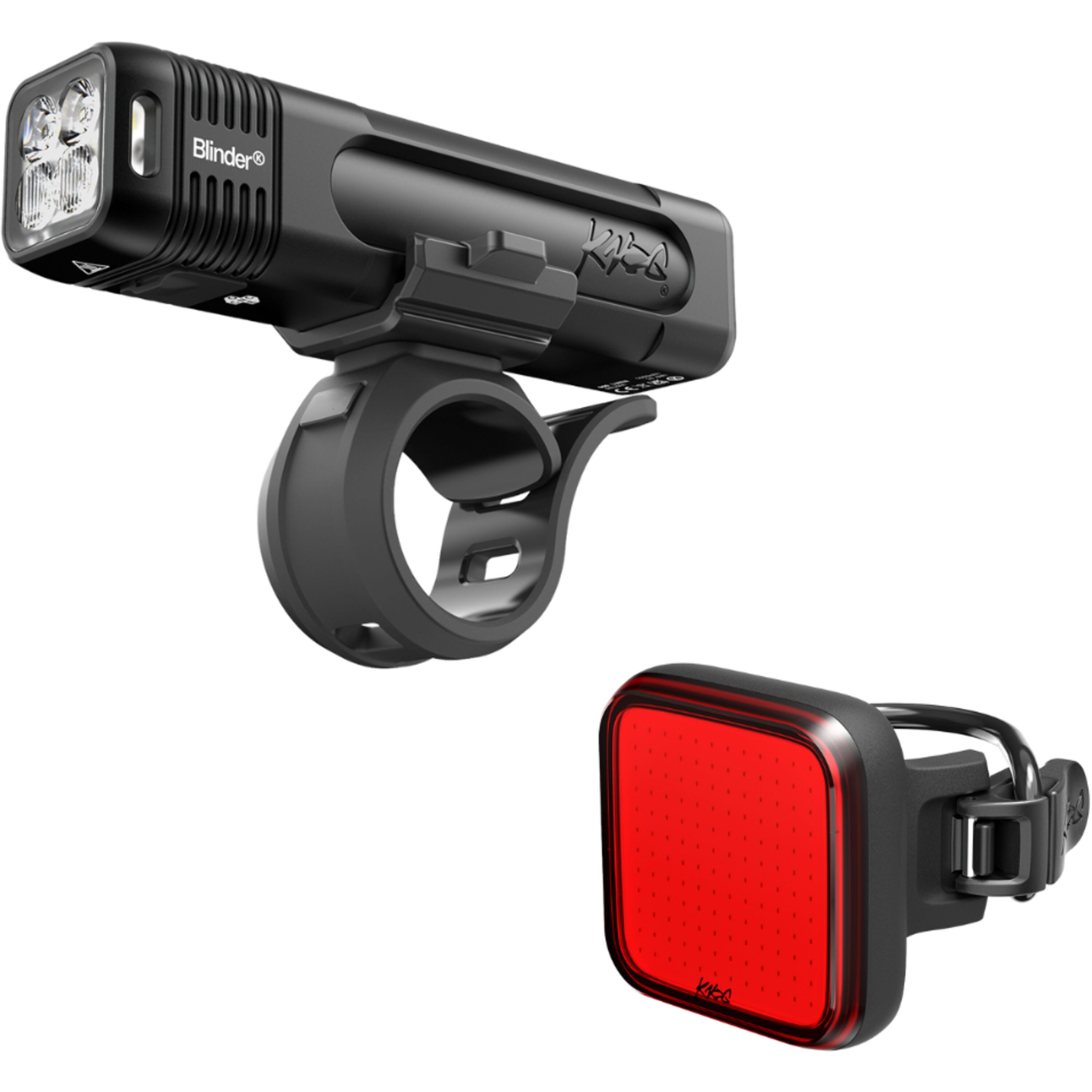 Image of Knog Blinder Pro 1000 and Blinder Square Lightset