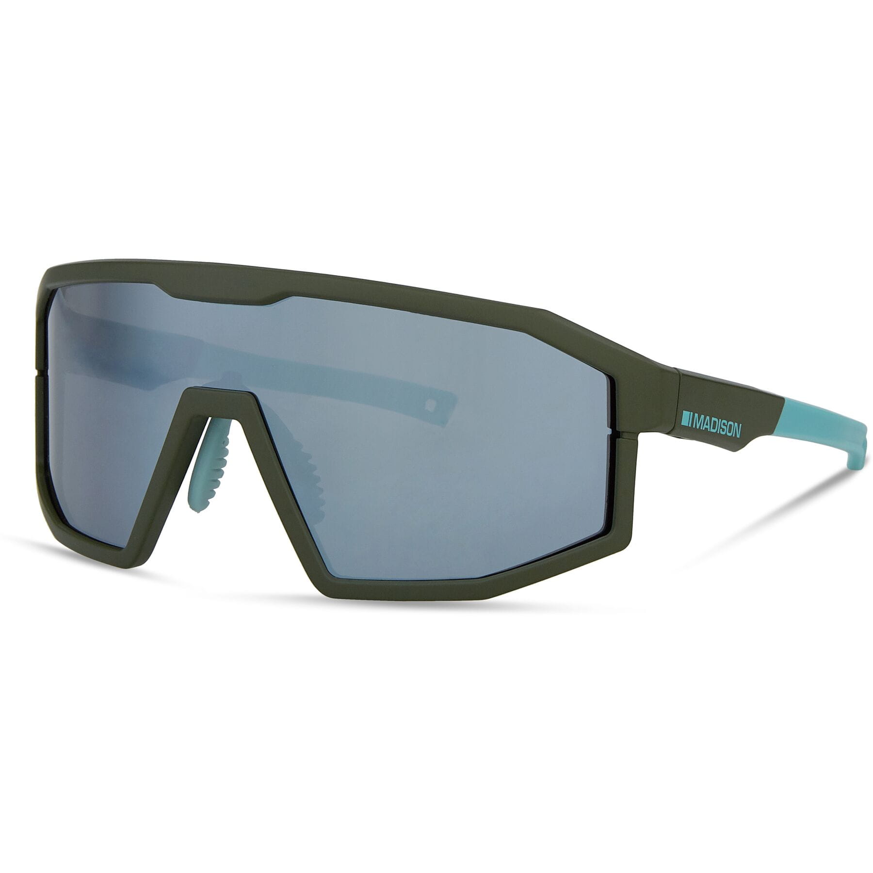 Image of Enigma Matt Olive Sunglasses Smk/Amb/Clr