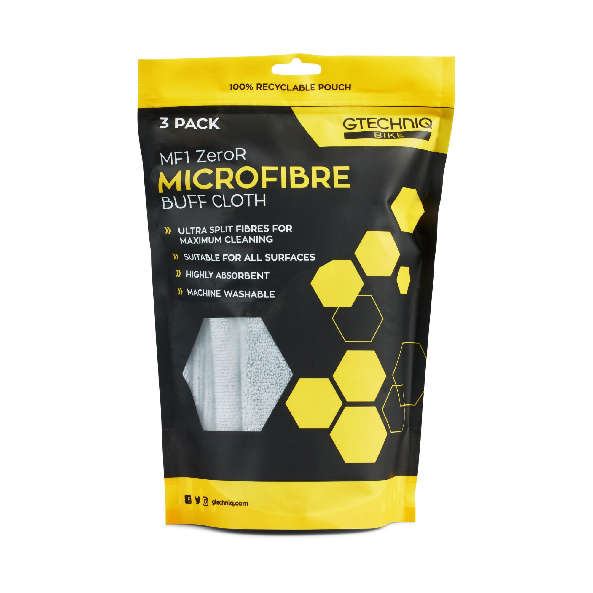 Ribble Cycles Gtechniq Bike Premium Microfibre Triple Pack | Buy Direct, Ride to Work, Customisable Specifications, Warranty & initial 30-day home test ride.