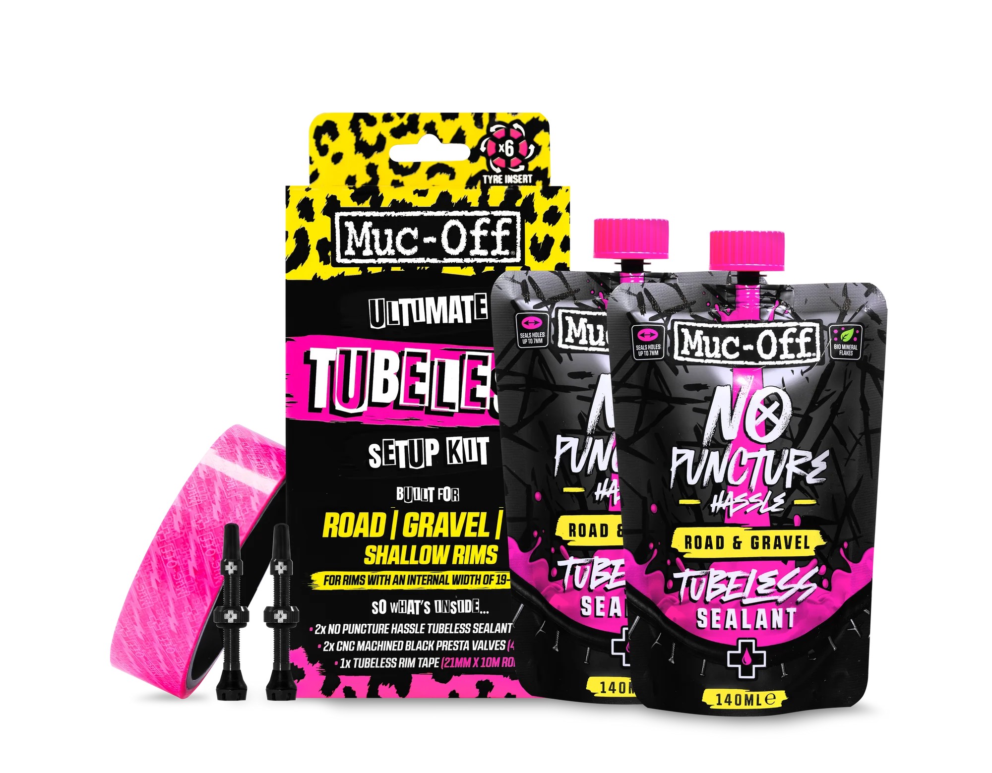 Muc-Off Ultimate Tubeless Setup Kit - Road/Gravel