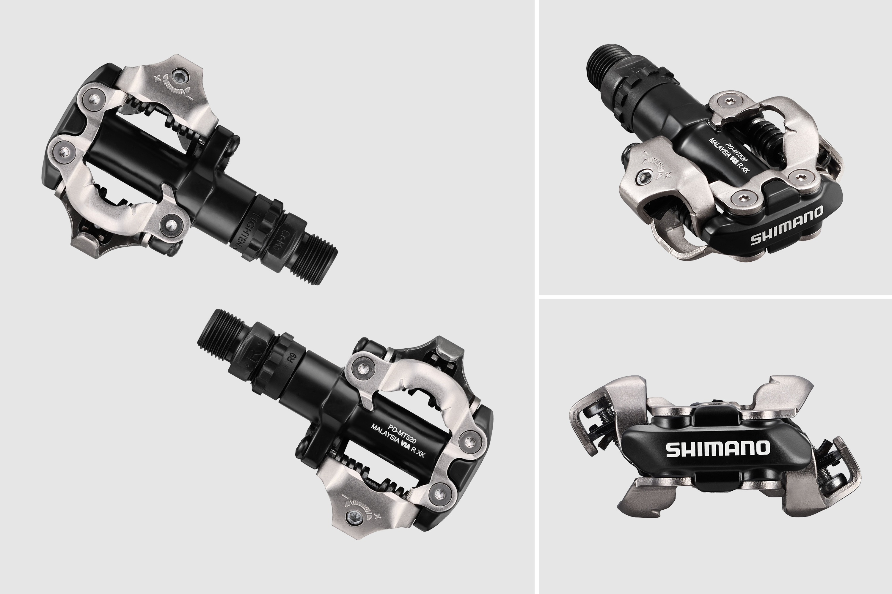 Ribble Cycles Shimano MT520 SPD Pedals Black | Buy Direct, Ride to Work, Customisable Specifications, Warranty & initial 30-day home test ride.