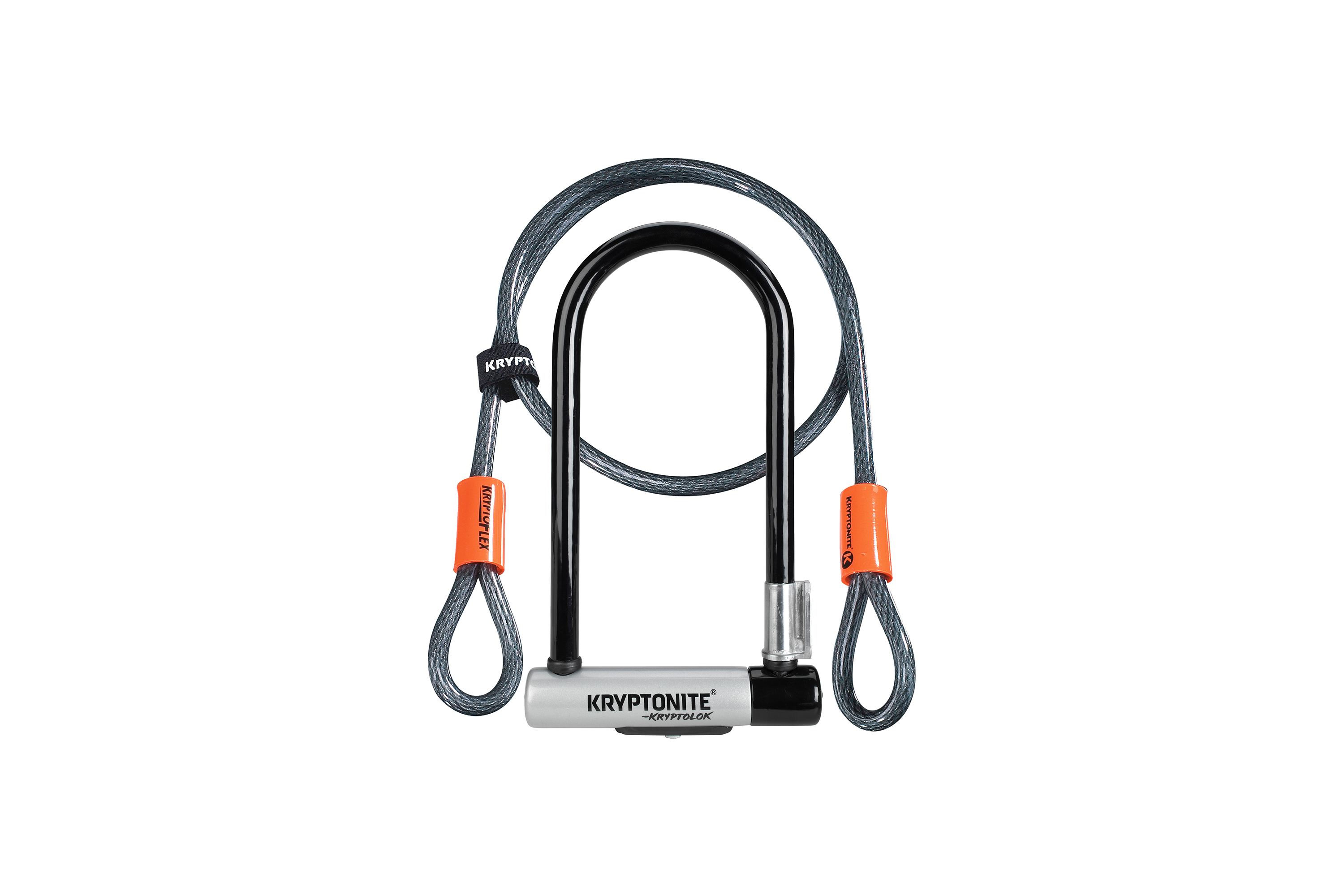 Image of Kryptonite Kryptolok Standard Lock with Cable