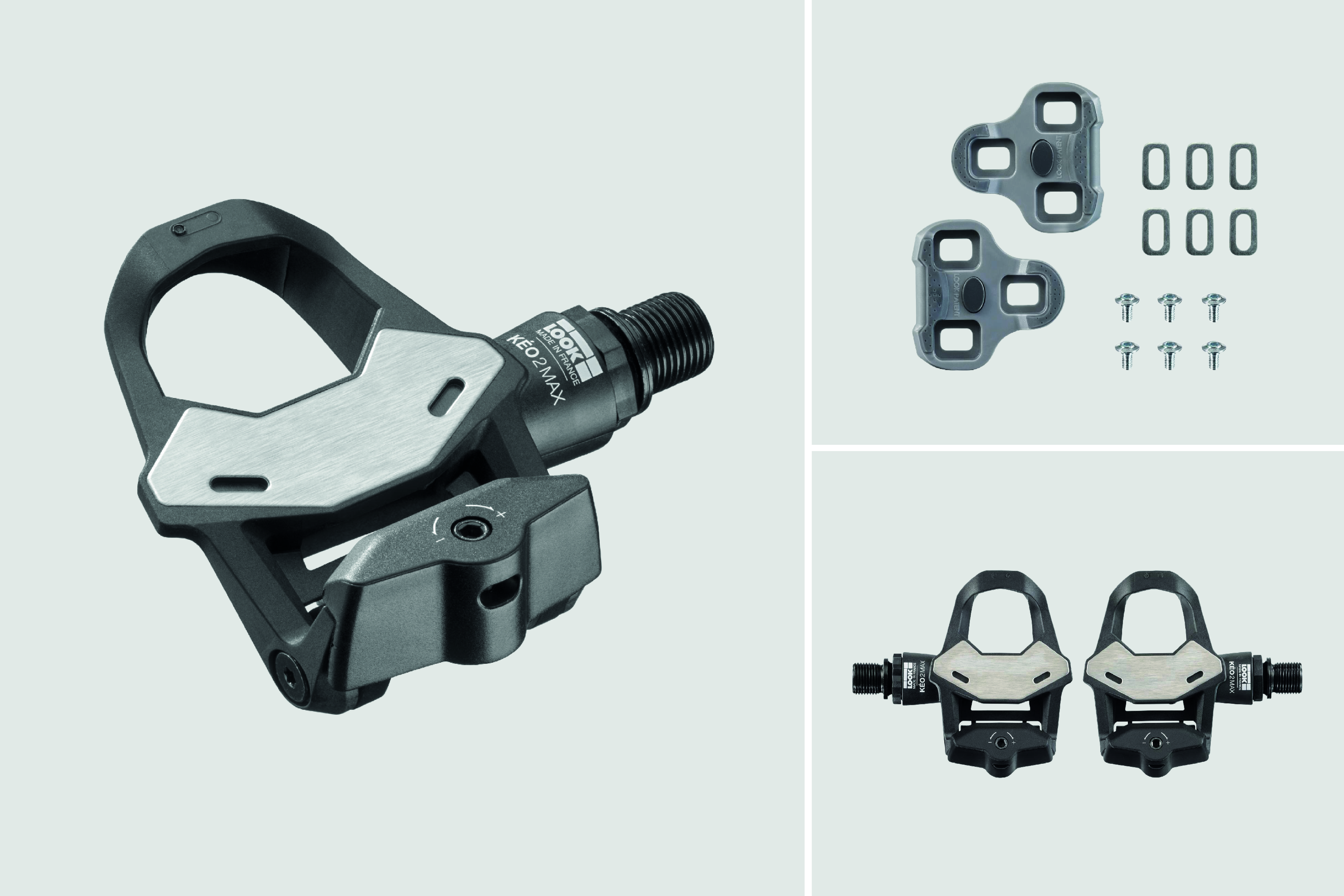 Image of Look Keo 2 Max Road Pedals Black