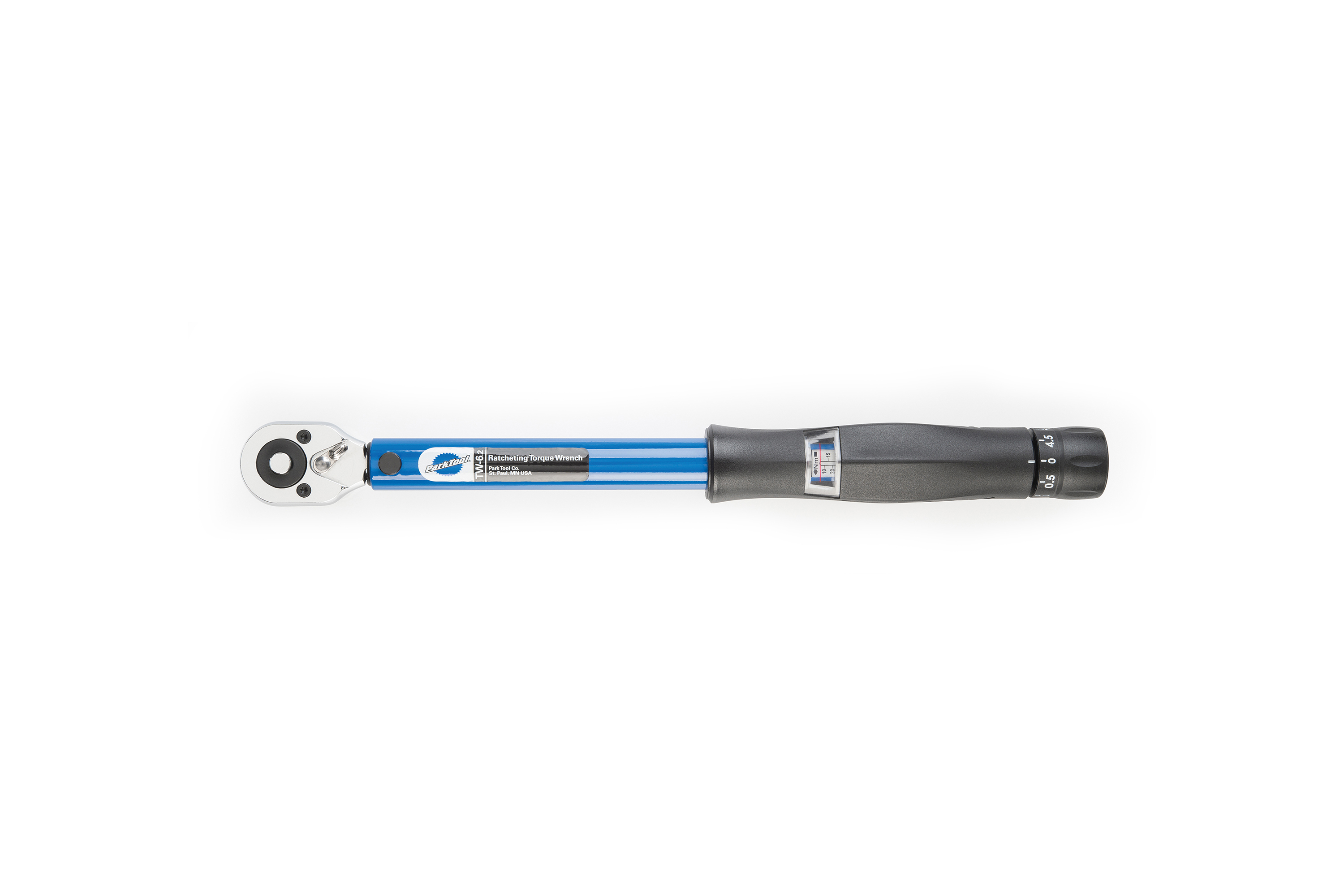 Image of Park Tool TW-6.2 Ratchet Torque Wrench 10-60Nm 3/8 Inch