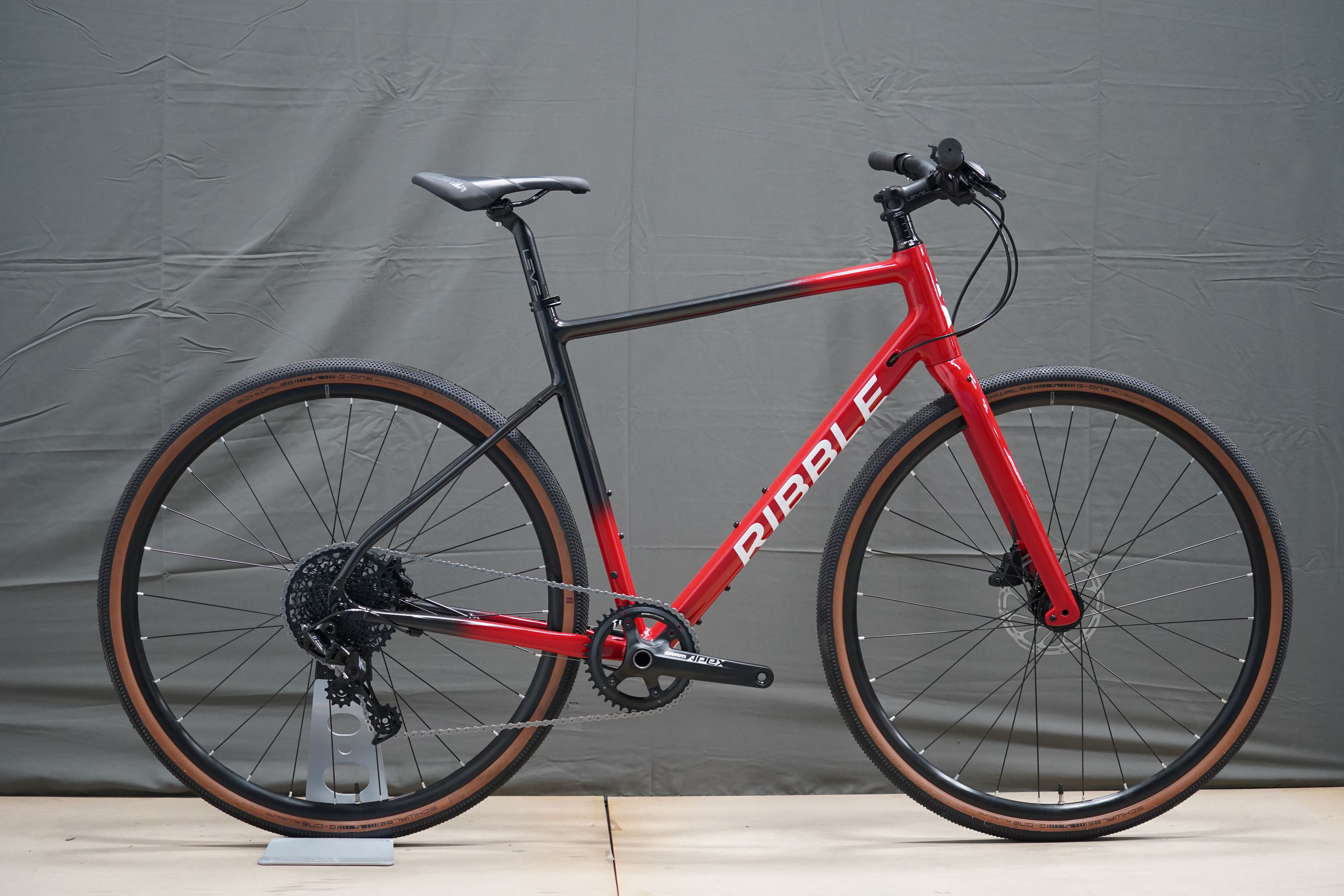 Ribble Cycles Ribble CGR AL - Atomic Red - SRAM NX - Medium