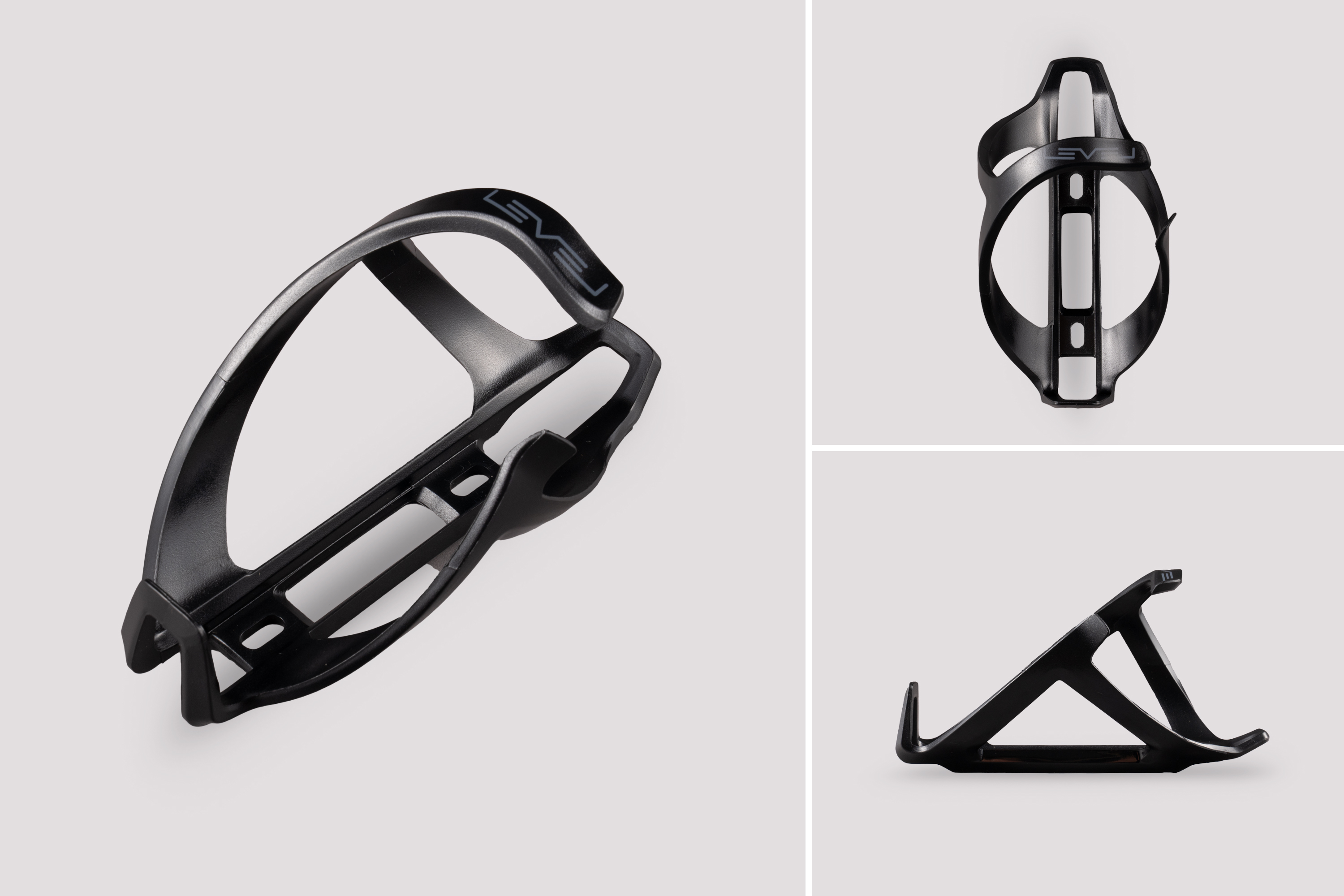 Ribble Cycles Level Nylon Fibre Bottle Cage Black