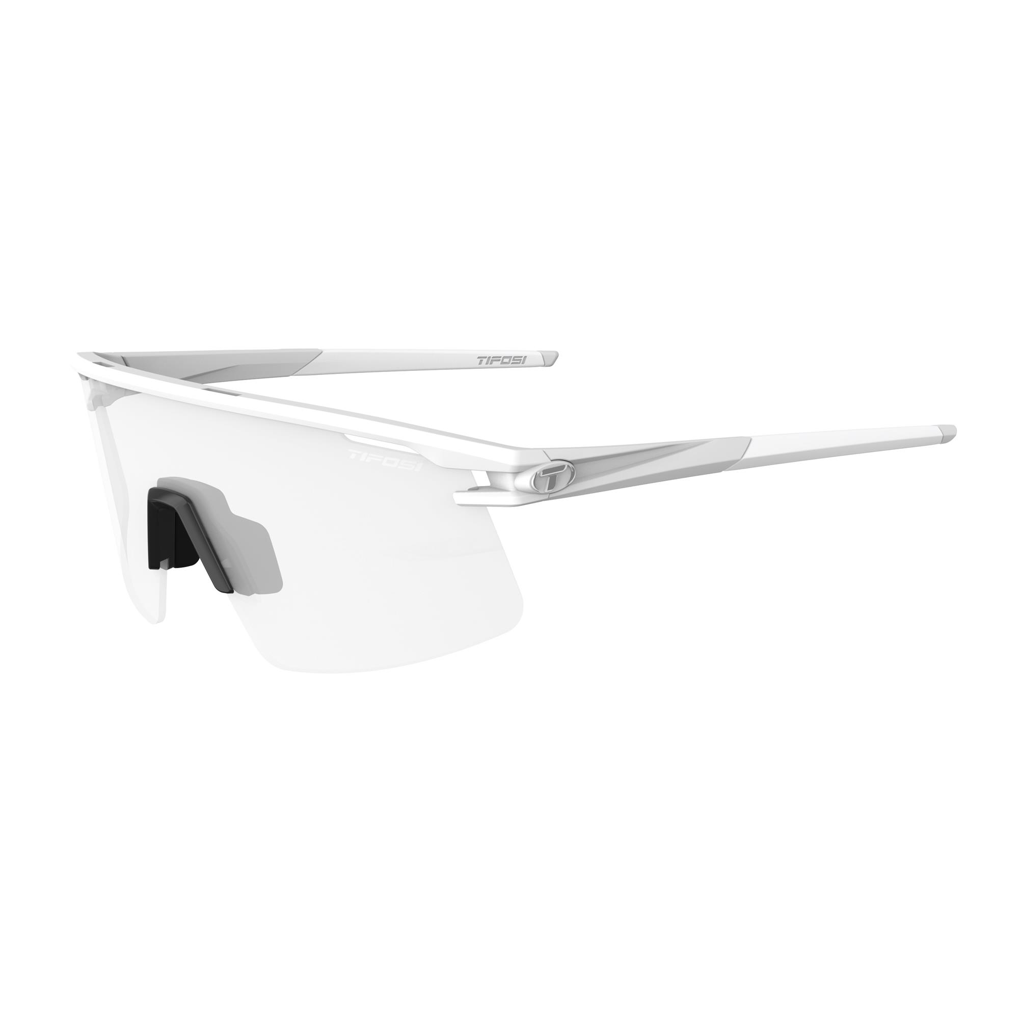 Ribble Cycles Tifosi Moab Lite Shield Fototec Sunglasses - Matt White | Buy Direct, Ride to Work, Customisable Specifications, Warranty & initial 30-day home test ride.
