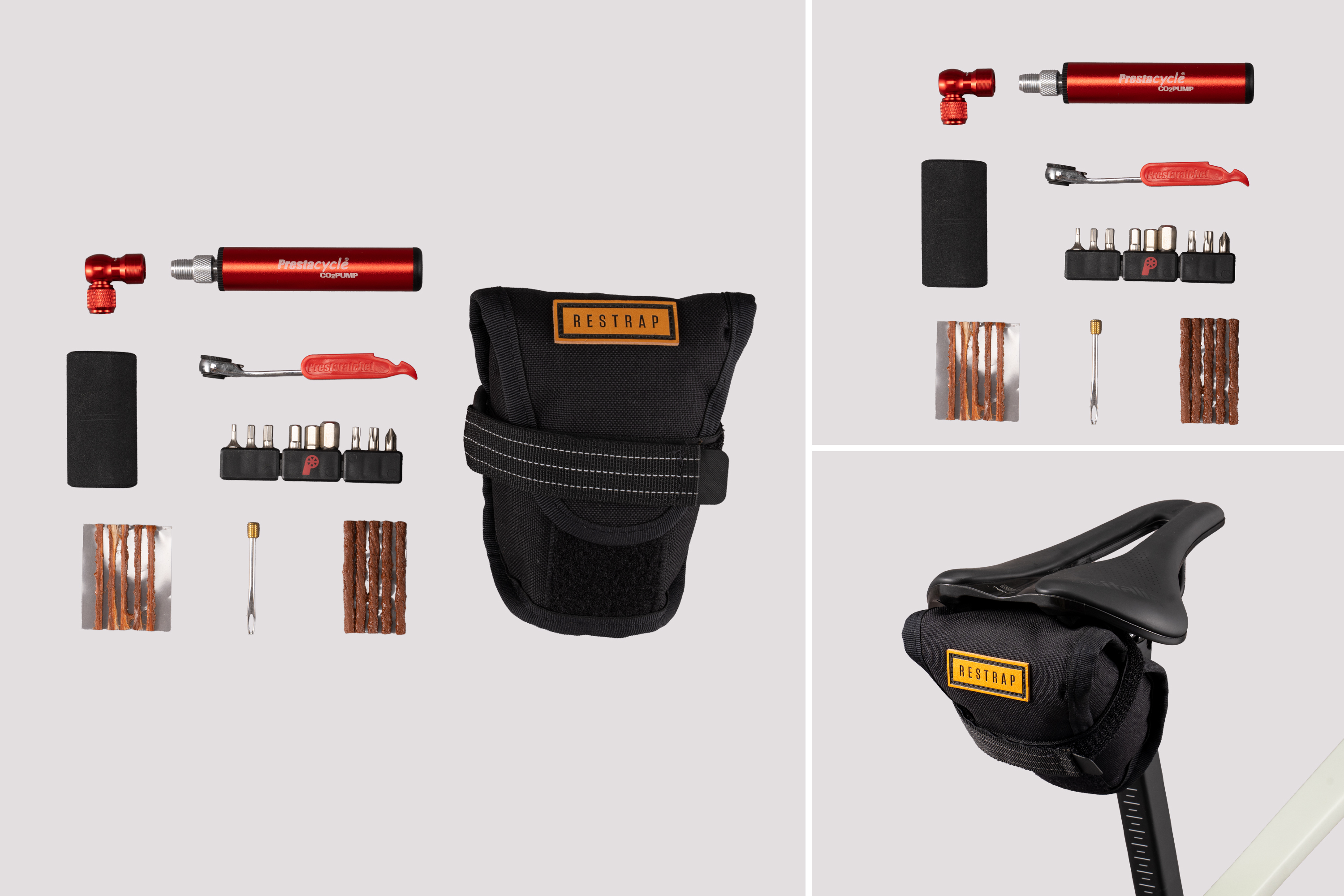 Image of Prestacycle Saddle Pouch & Tool Bundle
