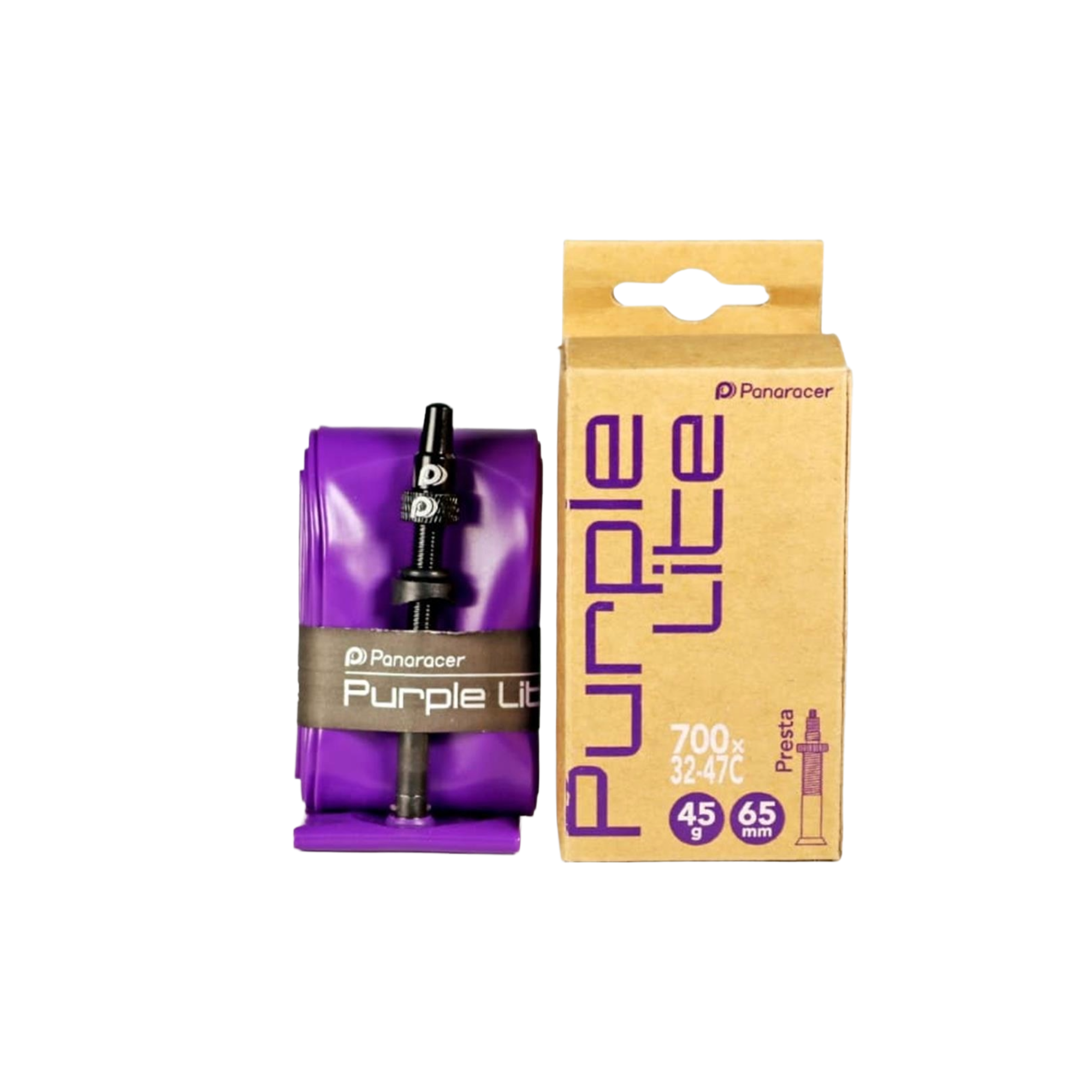 Panaracer Purple Lite TPU Gravel Inner Tube 700×32-47mm – 85mm Valve